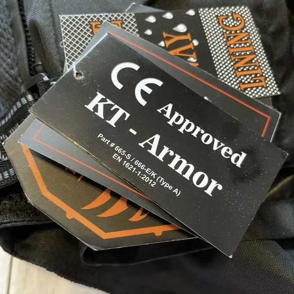 Motorcycle jacket - with Armor, reflective, zip-out liner - Picture 6 of 12